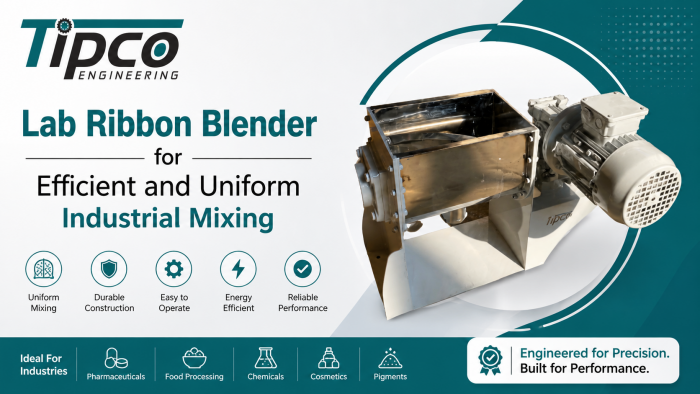 Ribbon Blender Supplier in India | Tipco Engineering