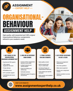 Expert Organisational Behaviour Assignment Help for Academic Success
