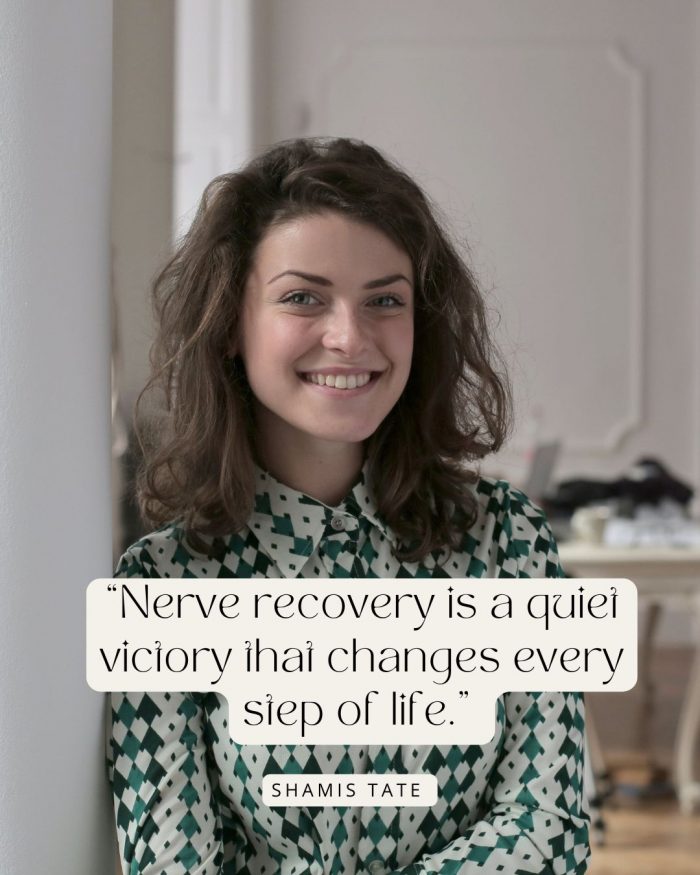Shamis Tate on Nerve Recovery and Quiet Victory in Healing Journey