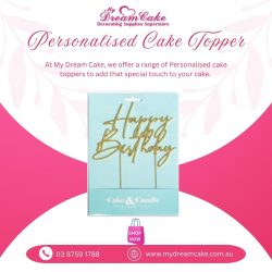 Personalised Cake Topper