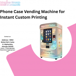 Phone Case Vending Machine for Instant Custom Printing