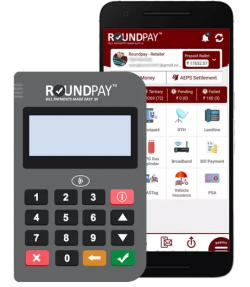 Secure Banking Services with Round Pay Aadhaar Micro ATM