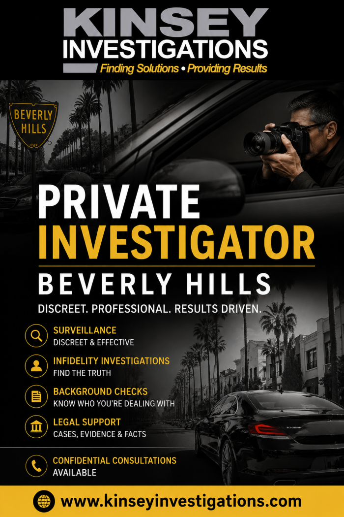 Private Investigator Beverly Hills | Discreet & Professional Investigations