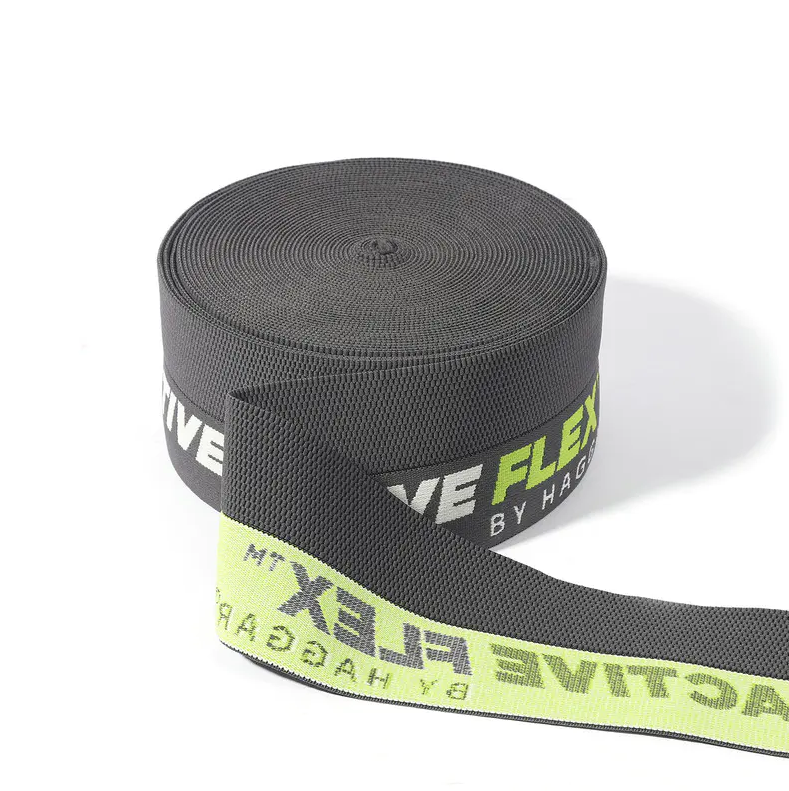 Custom LOGO Jacquard Elastic Band for Lingerie Apparel