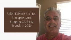 Ralph DiPiero Fashion Entrepreneurs Shaping Clothing Trends in 2026
