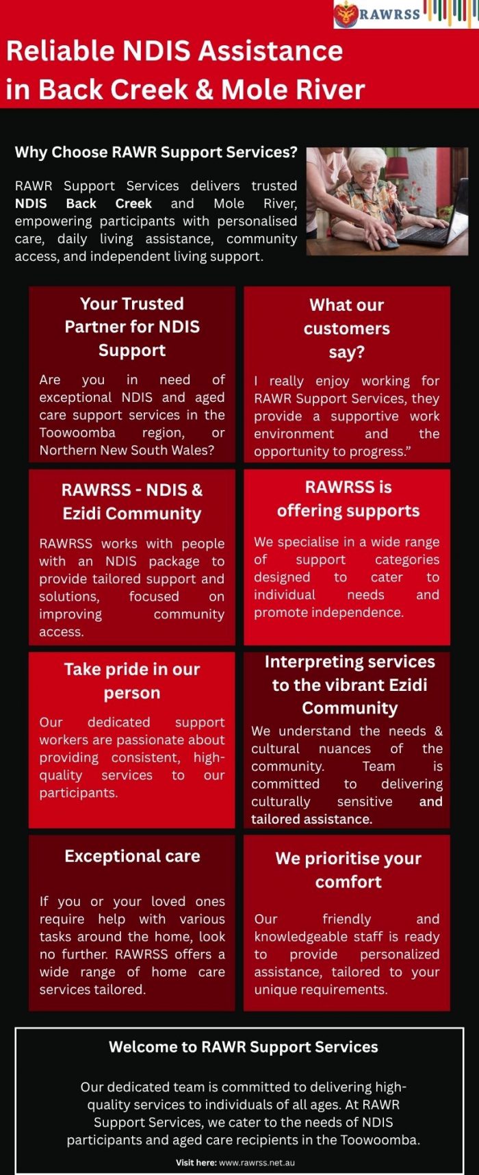 Reliable NDIS Assistance in Back Creek & Mole River