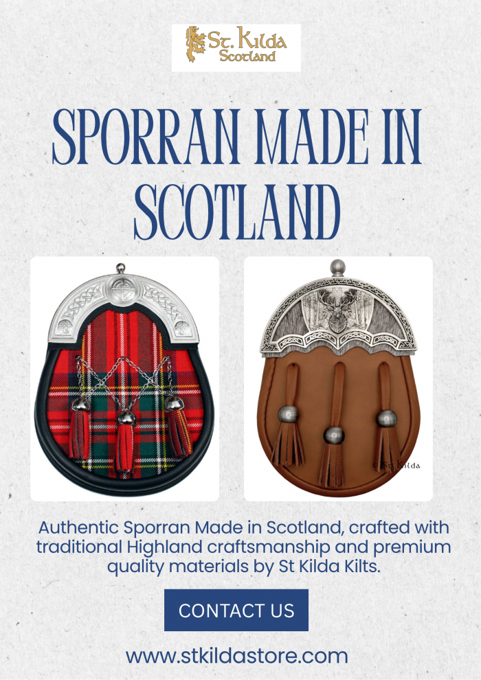 Premium Sporran Made in Scotland | Kilts