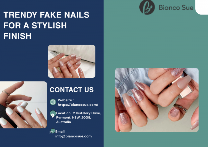 Trendy Fake Nails for a Stylish Finish