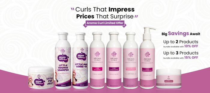 Curly Hair Bundles & Hair Care Kits in Pakistan | Best Curl Care Deals