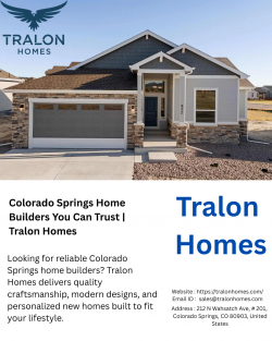 Top Colorado Springs Home Builders for Quality & Affordable Homes