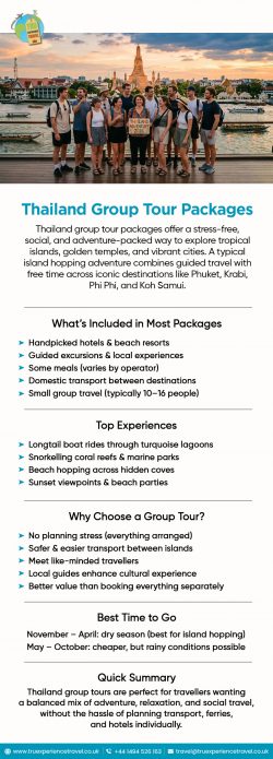 Thailand Group Tour Packages
