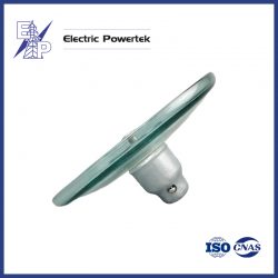 High Voltage Disc Aerodynamic / Open Type Toughened Glass Insulator
