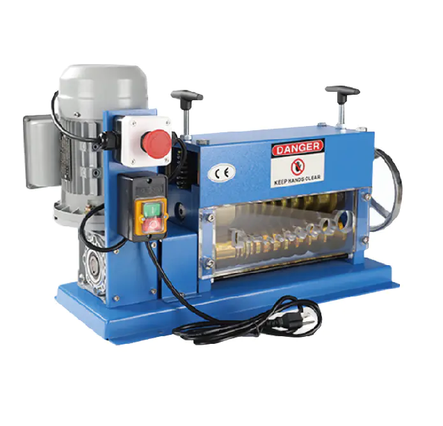 Electric Multi Hole Wire Stripping Machine Structure Overview