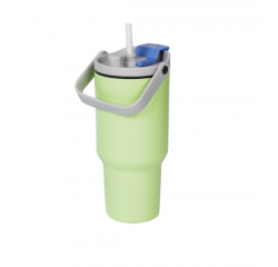 Thermal Drink Bottle with Straw Flow Mechanism