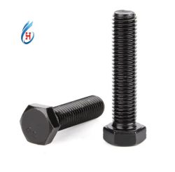 High-Strength Black Oxide Hex Screws