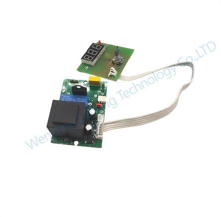 PCB Digital Thermostat in Electrical Cabinet
