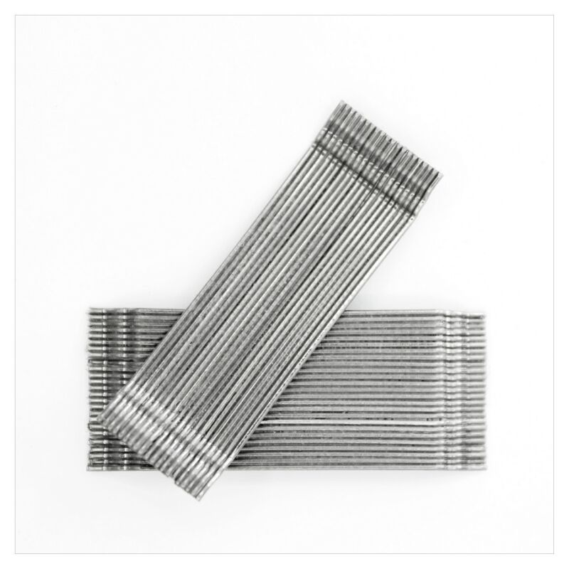 Glued Hooked End Steel Fiber ZT5G 65/60BG for Industrial Flooring