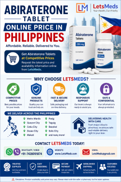 Abiraterone Tablet Online Manila Cost Philippines