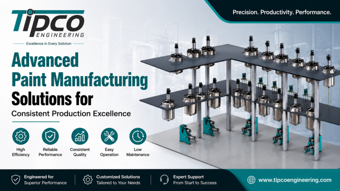 Advanced Paint Production Machines for Efficient Manufacturing