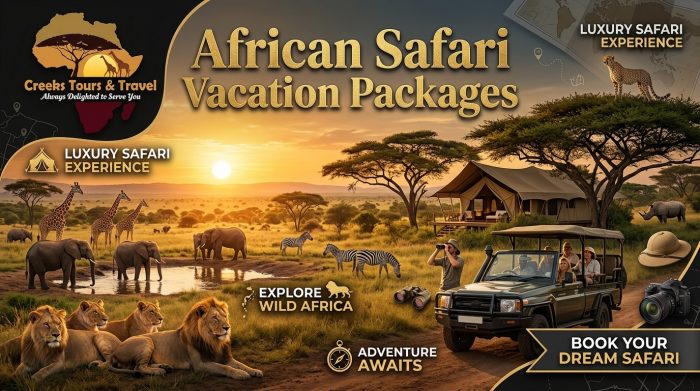 Book Premium African Safari Vacation Packages from UAE for a Once-in-a-Lifetime Wildlife Journey