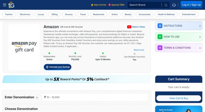 Buy Amazon Gift Card Online for Easy Shopping