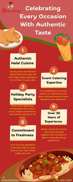 Trusted Catering With 35 Years Experience