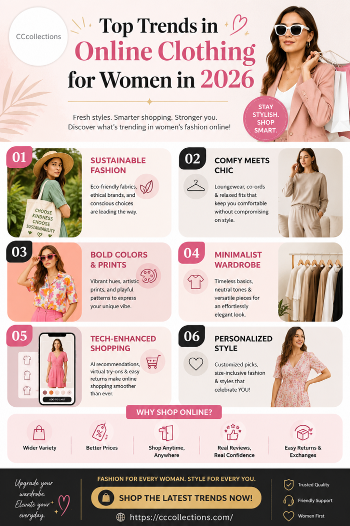Top Trends in Online Clothing for Women in 2026
