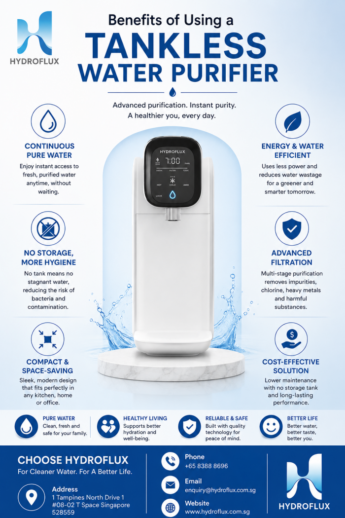 Benefits of Using a Tankless Water Purifier