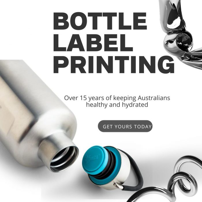 Bottle Label Printing | Custom Branded Drink Bottles by Cheeki