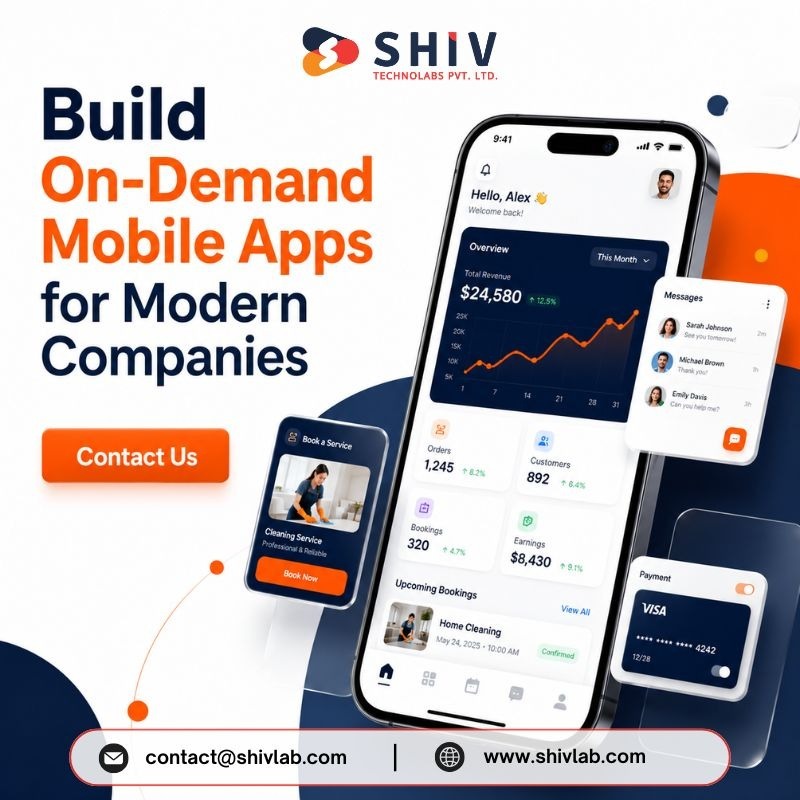 Mobile App Development Services for On-Demand Businesses