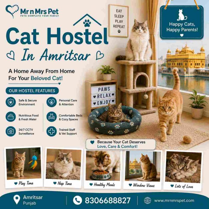 Cat Hostel In Amritsar