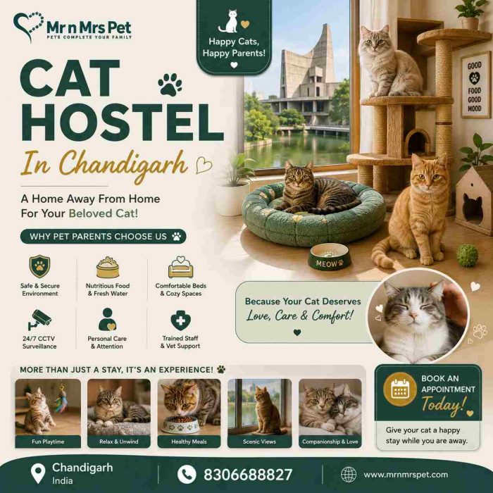 Cat Hostel In Chandigarh