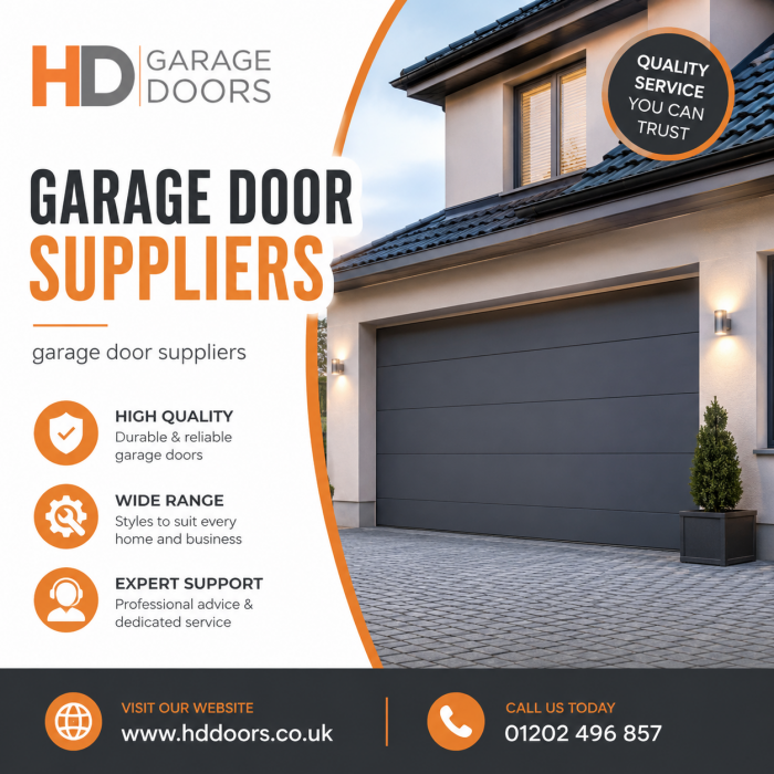 Premium Garage Door Suppliers | High-Quality Garage Doors by HD Doors