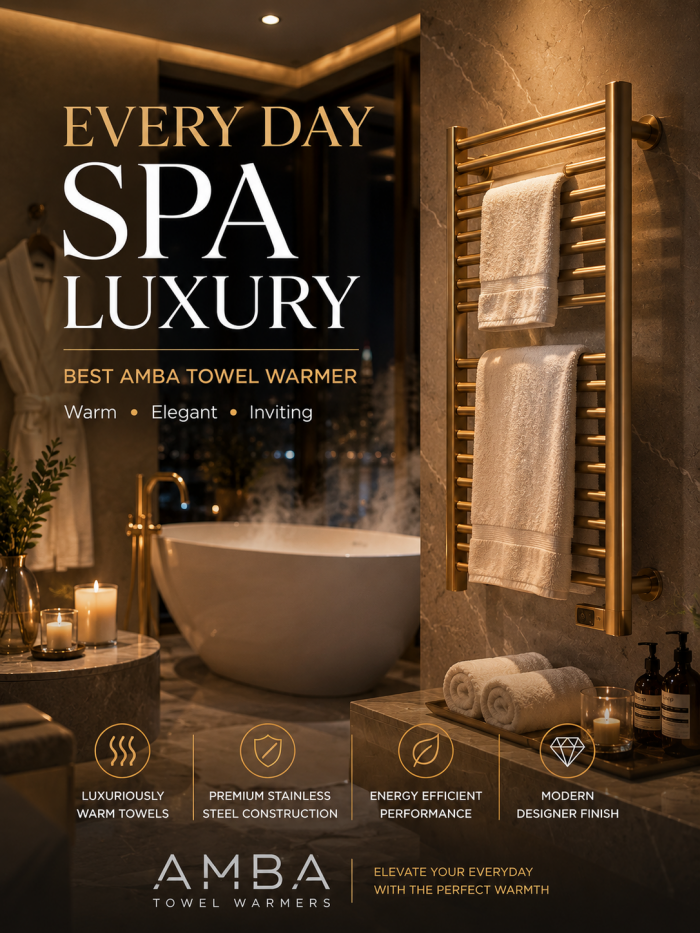 Best Amba Luxury Heated Towel Warmer