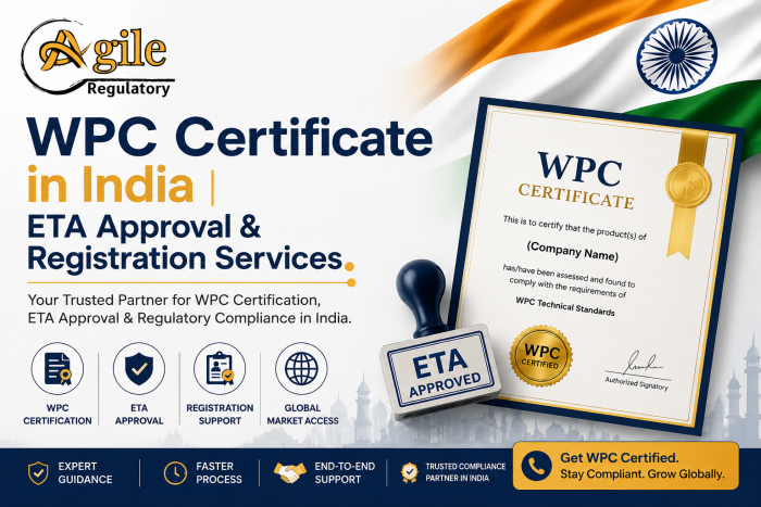 WPC Certificate in India | ETA Approval & Registration Services