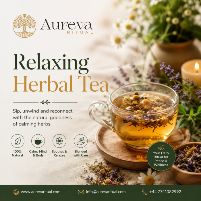 Relaxing Herbal Tea – Your Daily Ritual for Calm & Wellness