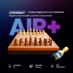 Chessnut Air Plus – Premium Wooden Portable Chess Board