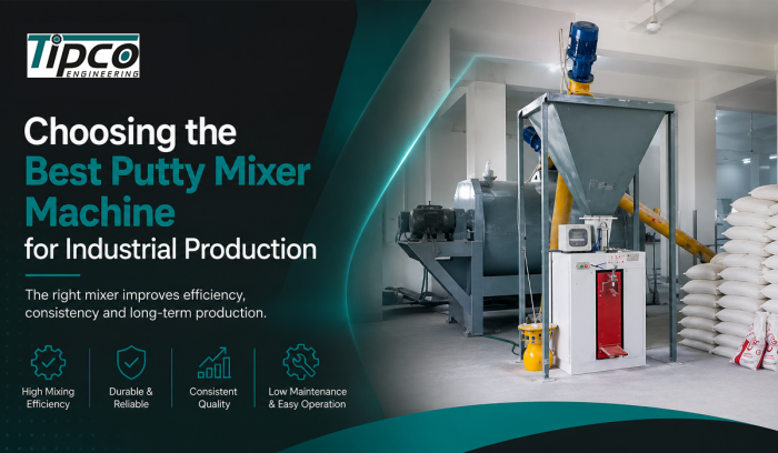 Choose the Right Industrial Putty Mixer Machine