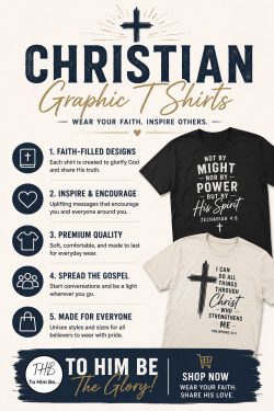Bold Christian Graphic Shirts with Meaningful Messages