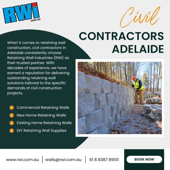 Civil Contractors Adelaide