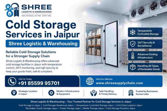 Cold Storage Services in Jaipur | Shree Logistic & Warehousing