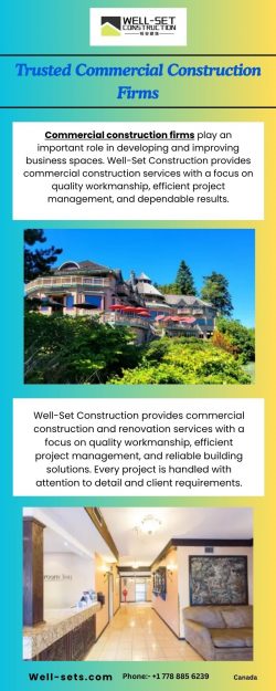 Trusted Commercial Construction Firms for Quality Building Solutions
