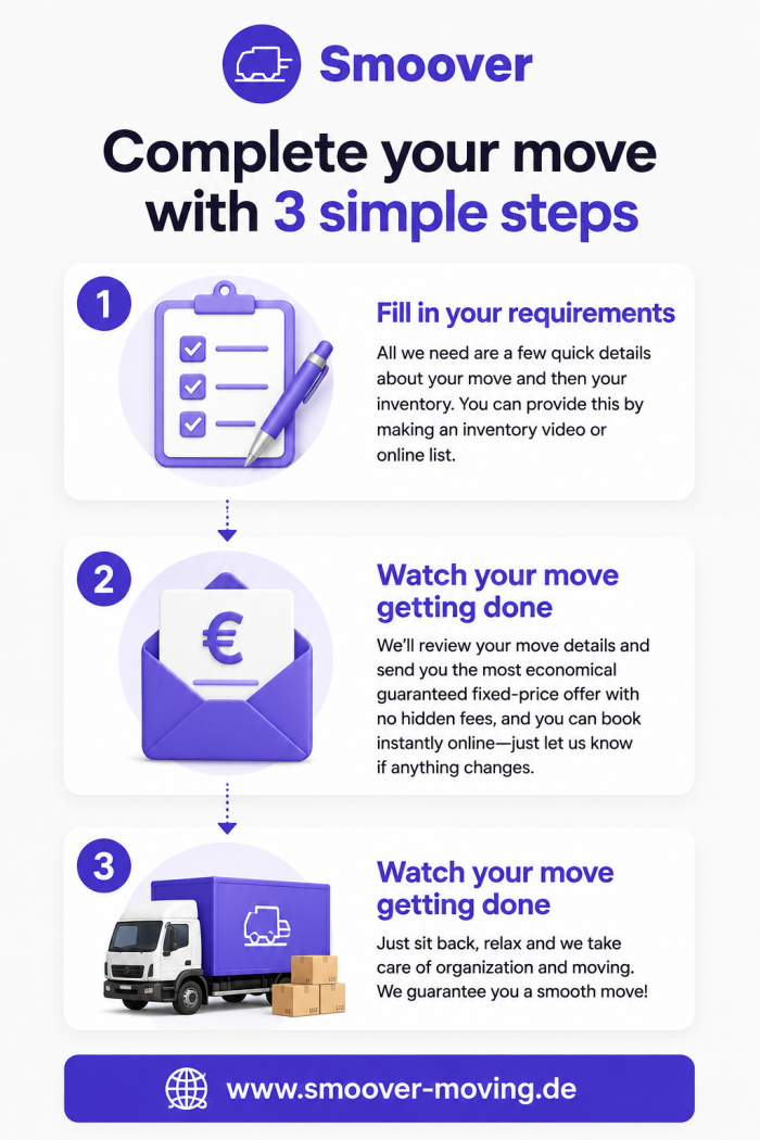 Complete Your Move with 3 Simple Steps