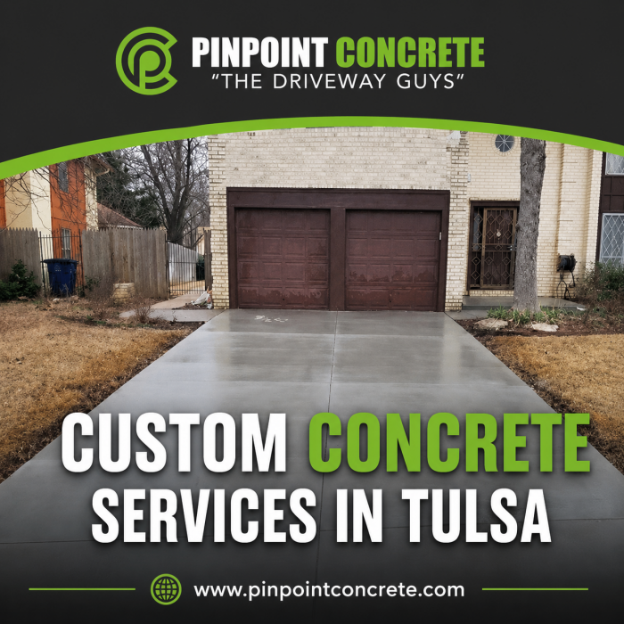 Custom Concrete Services in Tulsa