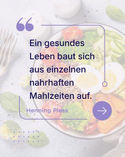 Henning Pless über den Weg zu einem gesunden Leben durch nahrhafte Mahlzeiten
