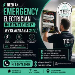 Emergency Electrician in Bentleigh? We’re Available 24/7!