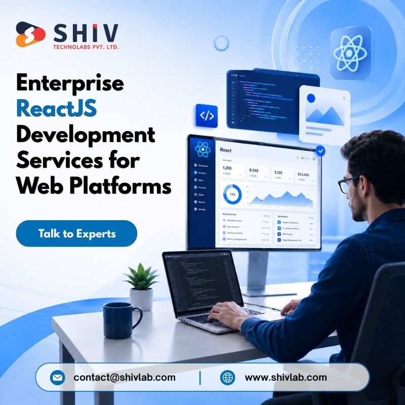 ReactJS Development Services for Enterprise Web Apps