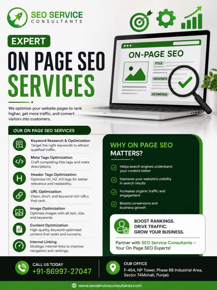 Transform Your Website Performance with Expert On Page SEO Services