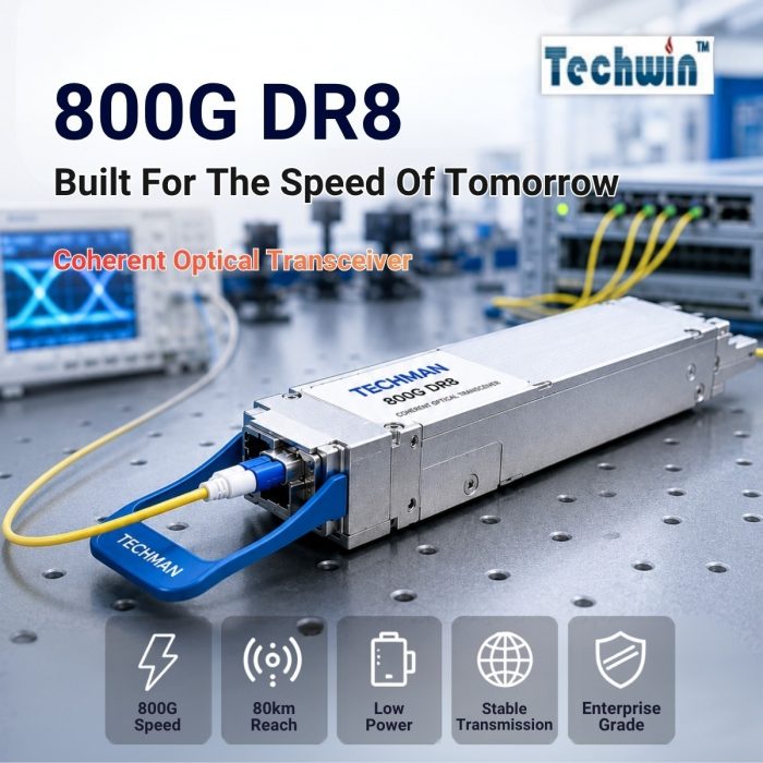 800G QSFP-DD Transceiver for High-Speed Data Center Connectivity