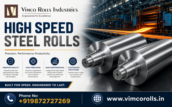 High Speed Steel Rolls by Vimco Rolls